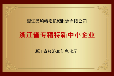 浙江省专精特新中小企业
